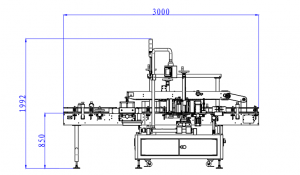 双侧贴标机