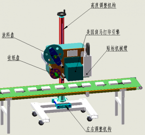 及时打印贴标机